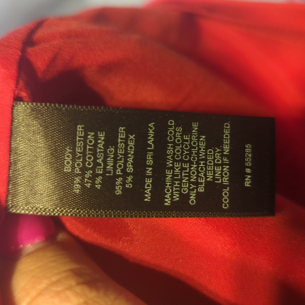 Red pencil ♥️ Express skirt - Picture 5 of 7
